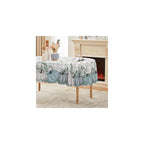 Fall Tablecloth 60x84 Inch Rectangular, Thanksgiving Autumn Harvest Blue Pumpkin Buffalo Plaid Table Cover for Party Picnic Dinner Decor